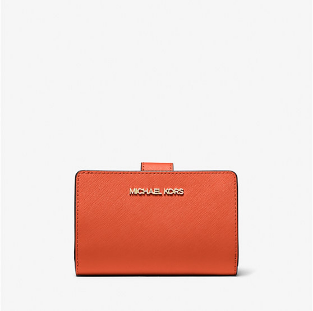 Medium Crossgrain Leather Wallet Nwt + Free Gift